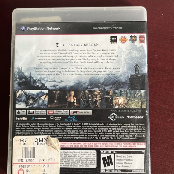 PS3 Skyrim the elder scrolls V - Picture 2 of 3